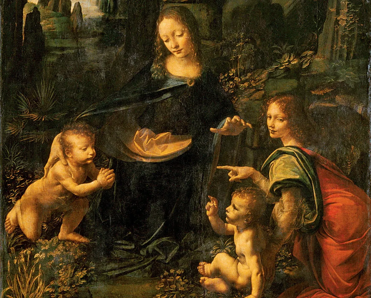 La Virgen de las Rocas